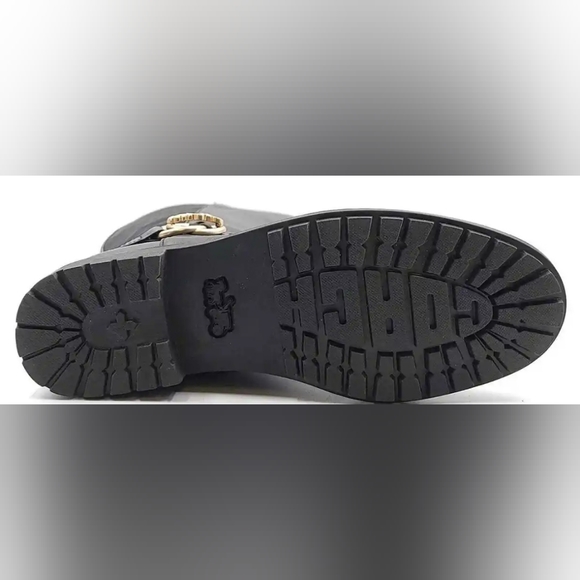 Coach Farrah Leather Riding Boot with Buckle-5B - Picture 4 of 6